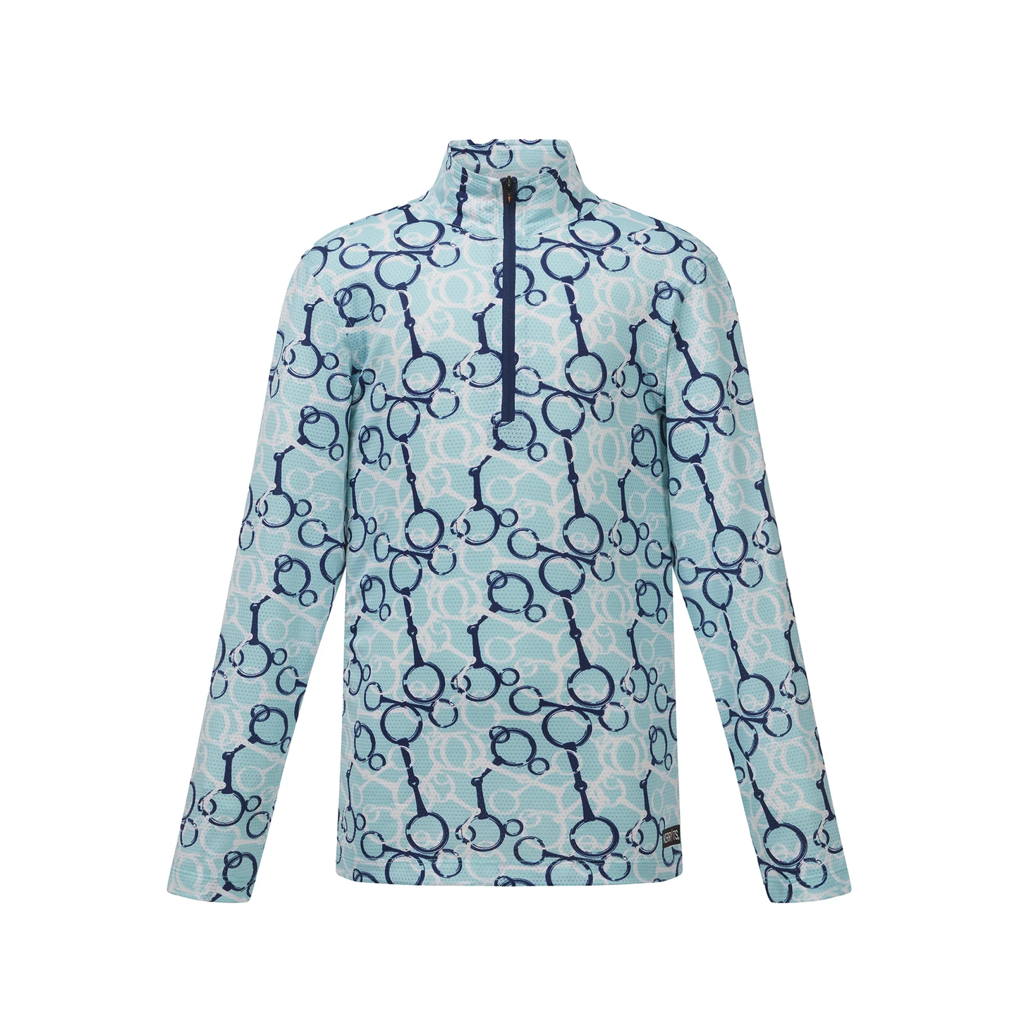 Kids Breeze Ice Fil Long Sleeve Riding Shirt