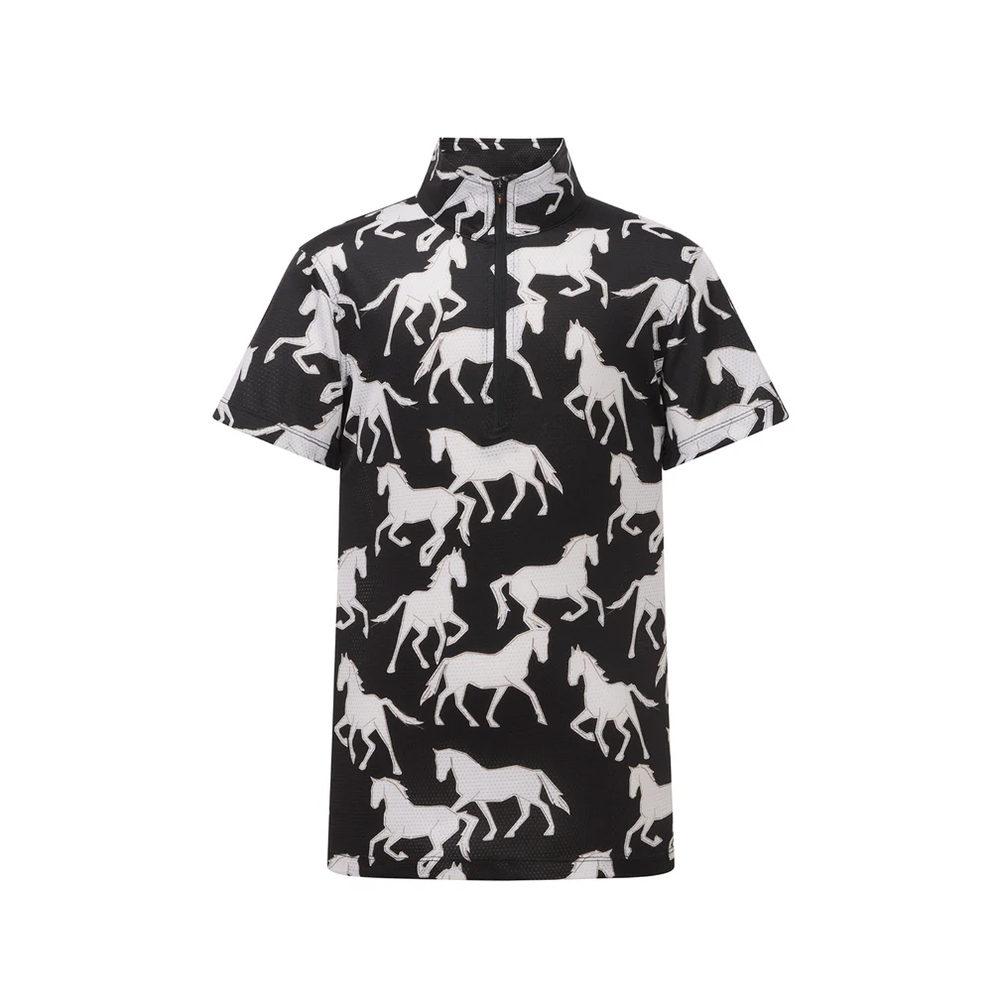 Kids Breeze Ice Fil Short Sleeve Riding Shirt
