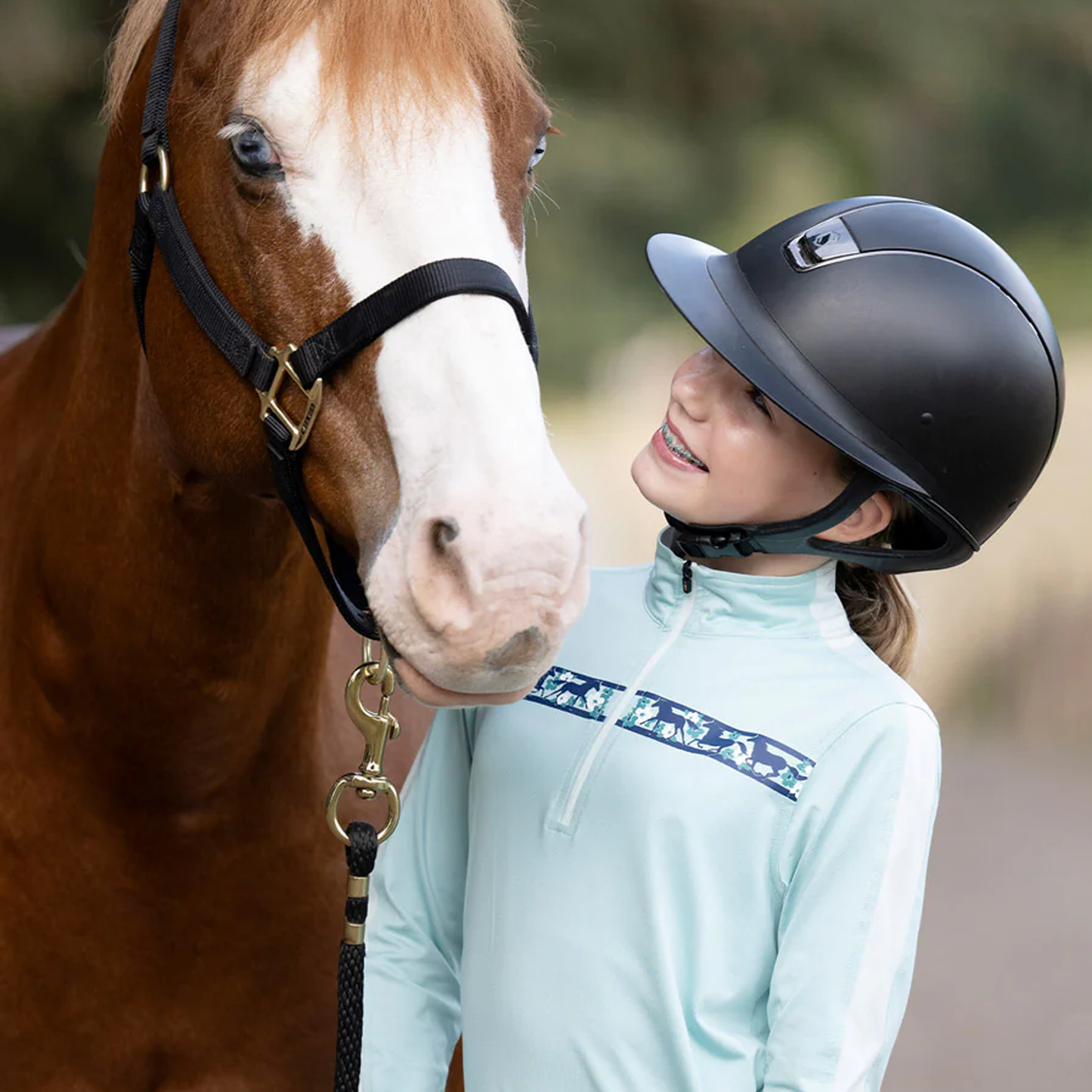 Kids Charisma Coolcore Long Sleeve Riding Shirt