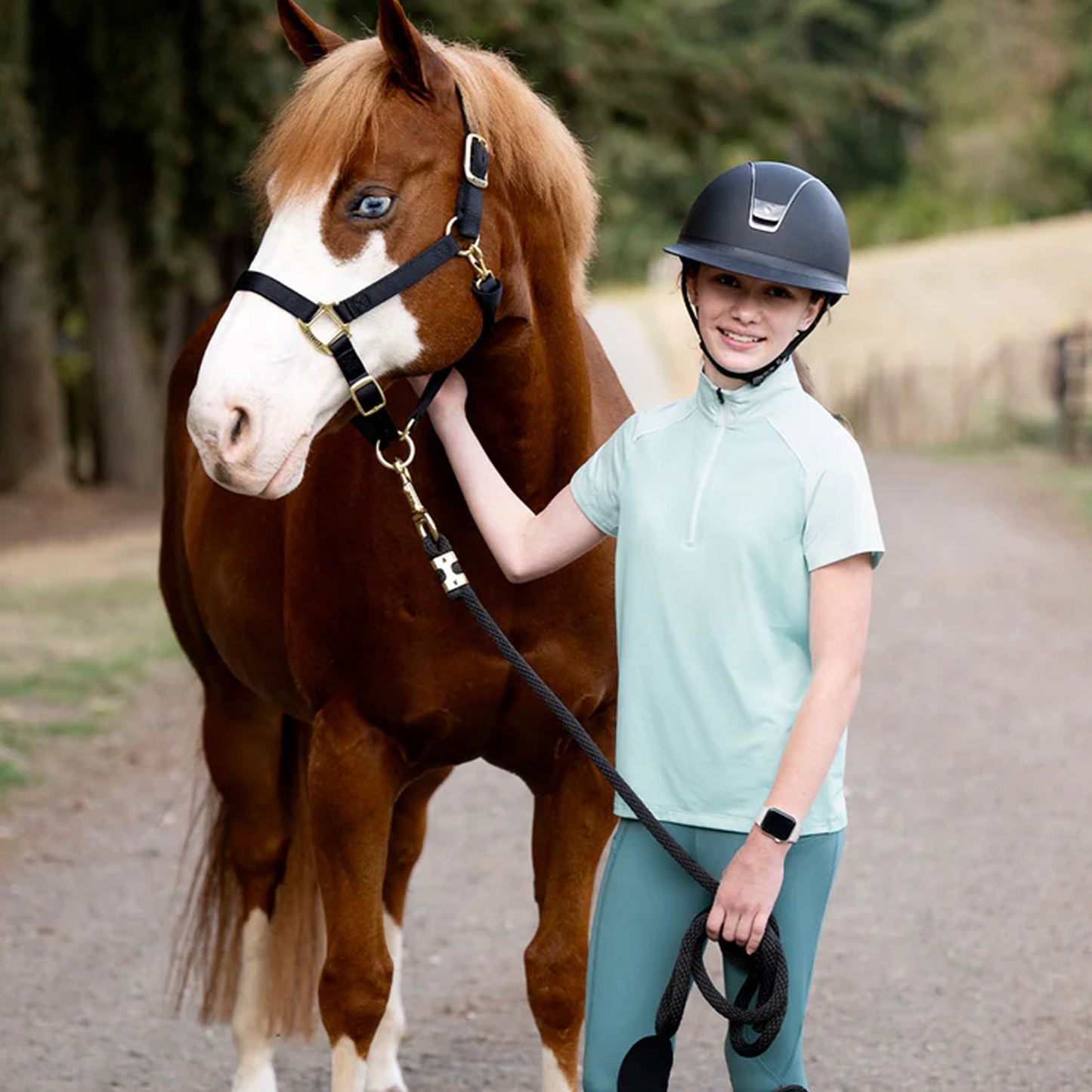 Kids Charisma Coolcore Short Sleeve Riding Shirt
