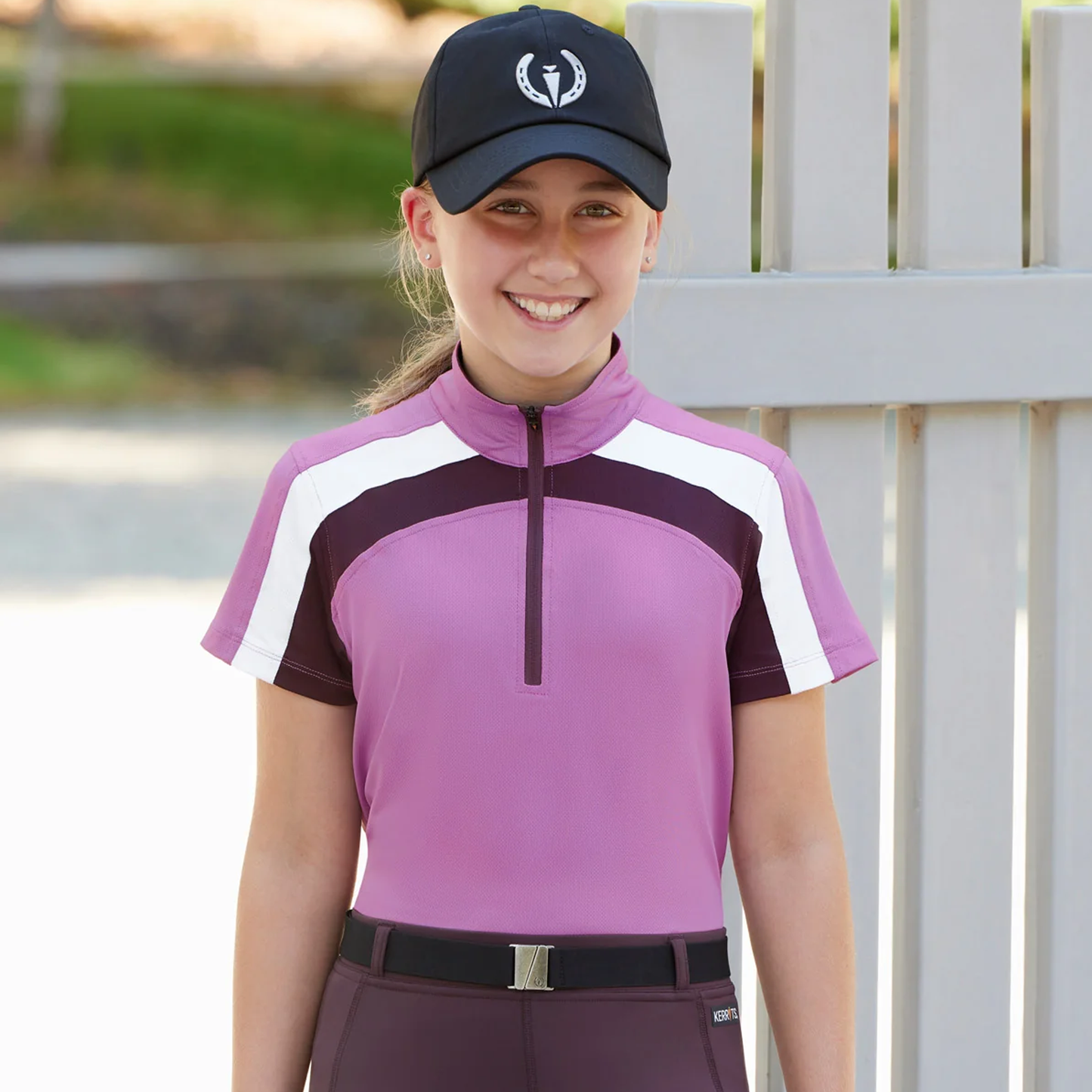 Kids Kerrits Logo Stretch Riding Belt