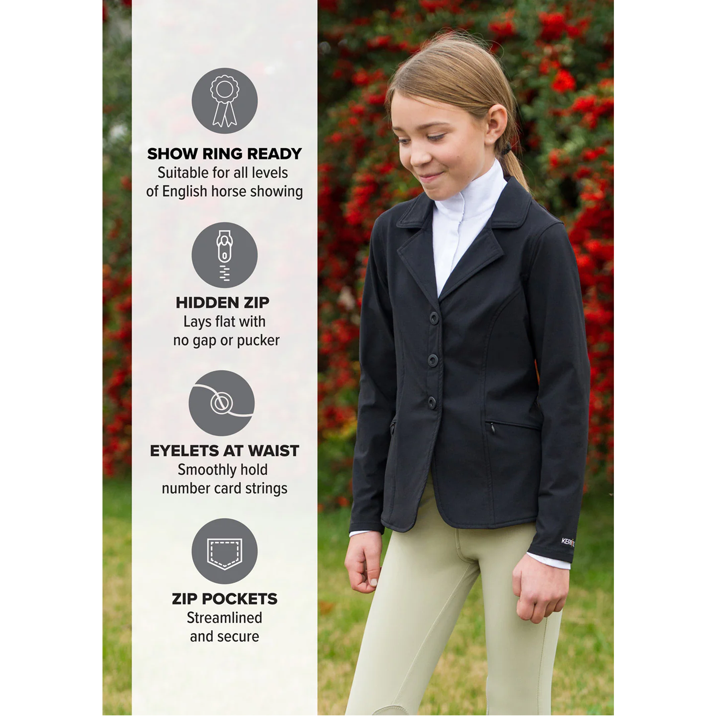 Kids Stretch Competitor Show Coat