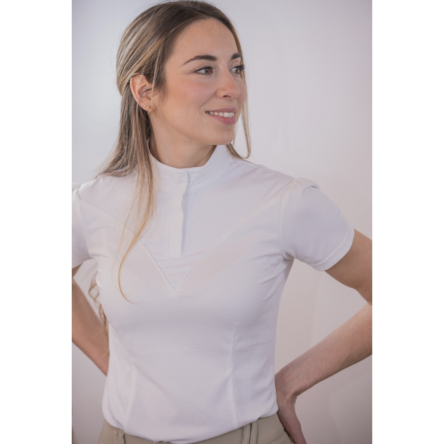 Las Honey Short Sleeved Show Polo Shirt