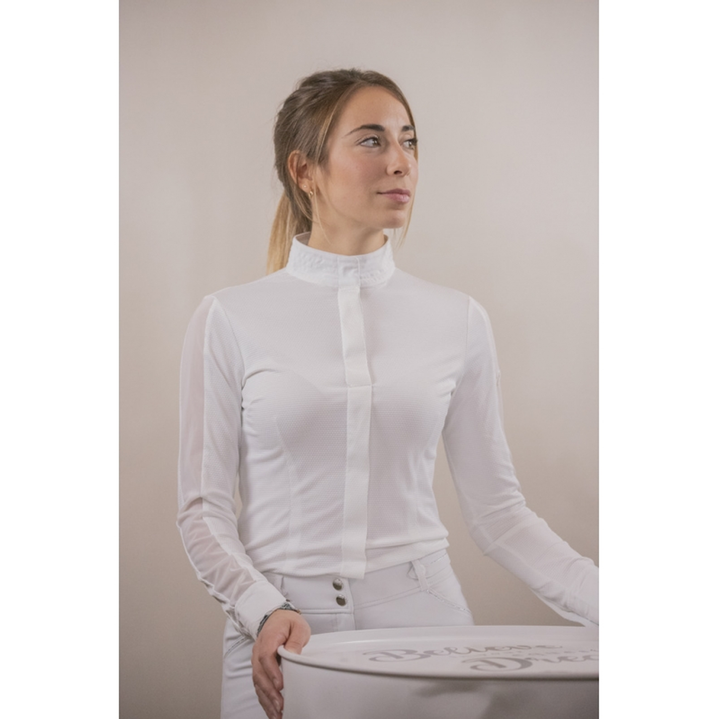 Long Sleeve Las Honey Show Polo Shirt