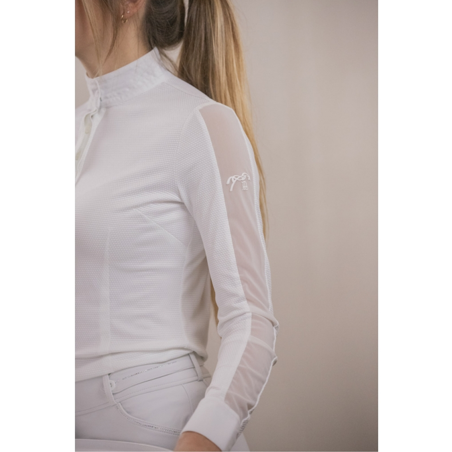 Long Sleeve Las Honey Show Polo Shirt
