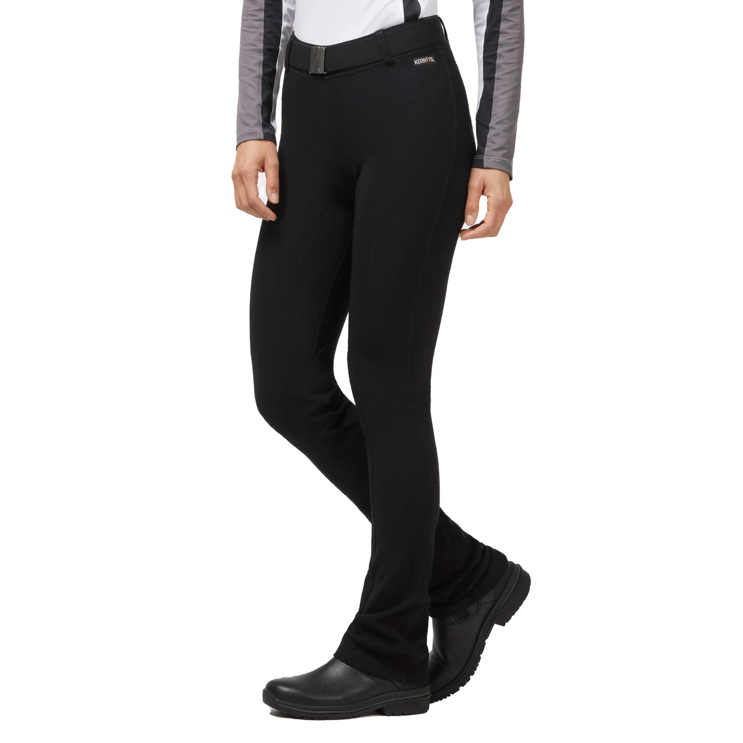 Microcord Extended Knee Patch Bootcut Riding Pant