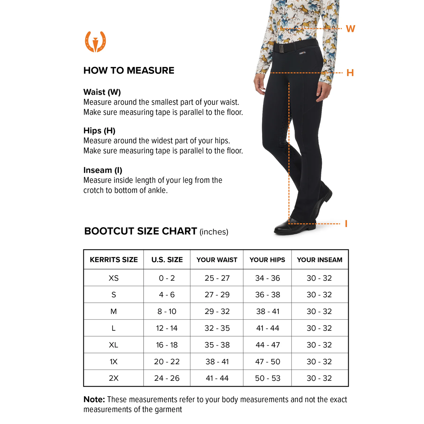 Microcord Extended Knee Patch Bootcut Riding Pant