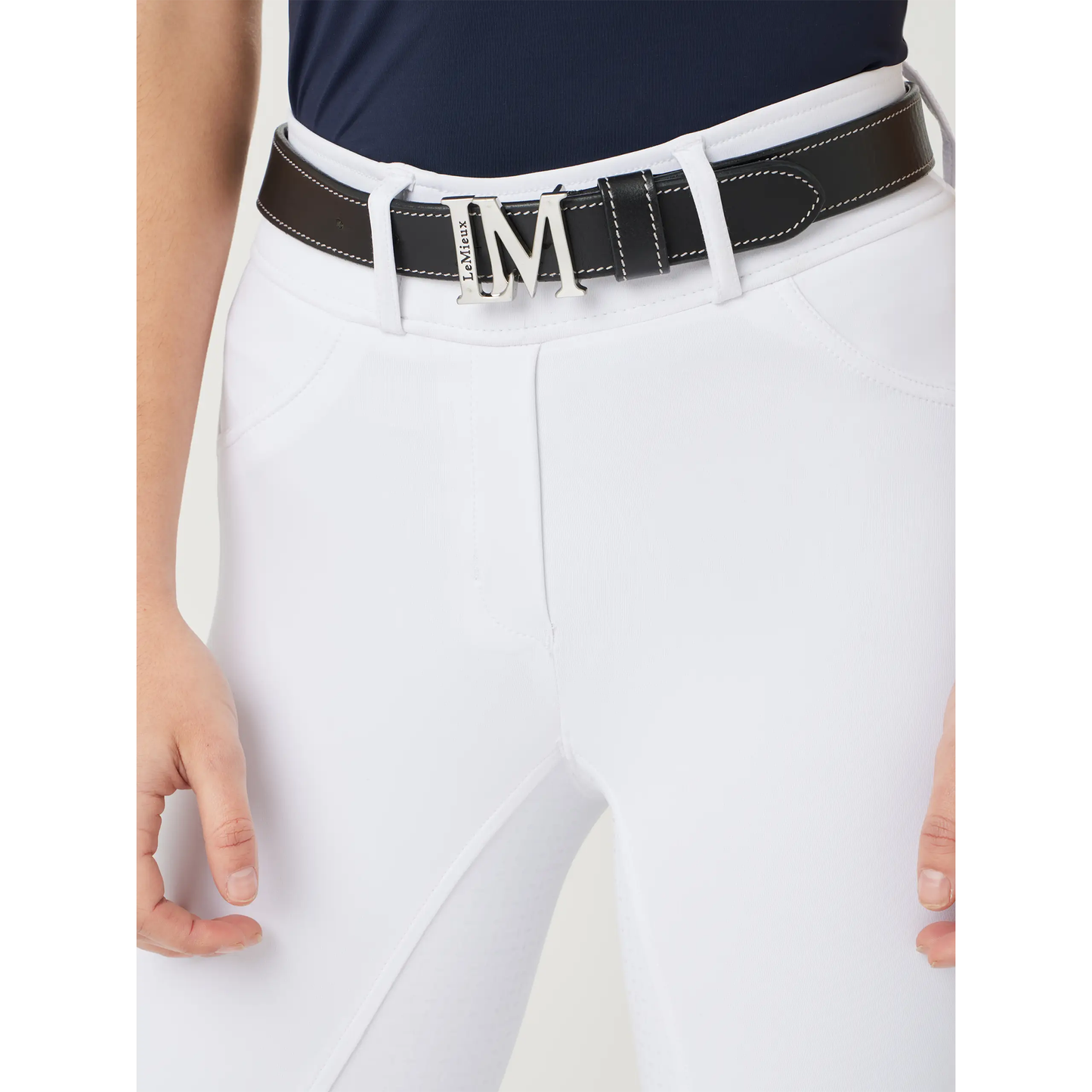 Monogram Belt Black