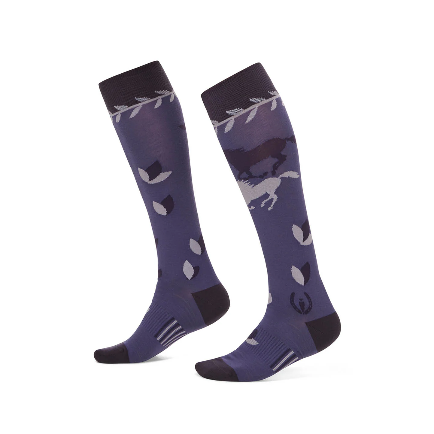 On the Double Knee-Hi Riding Socks