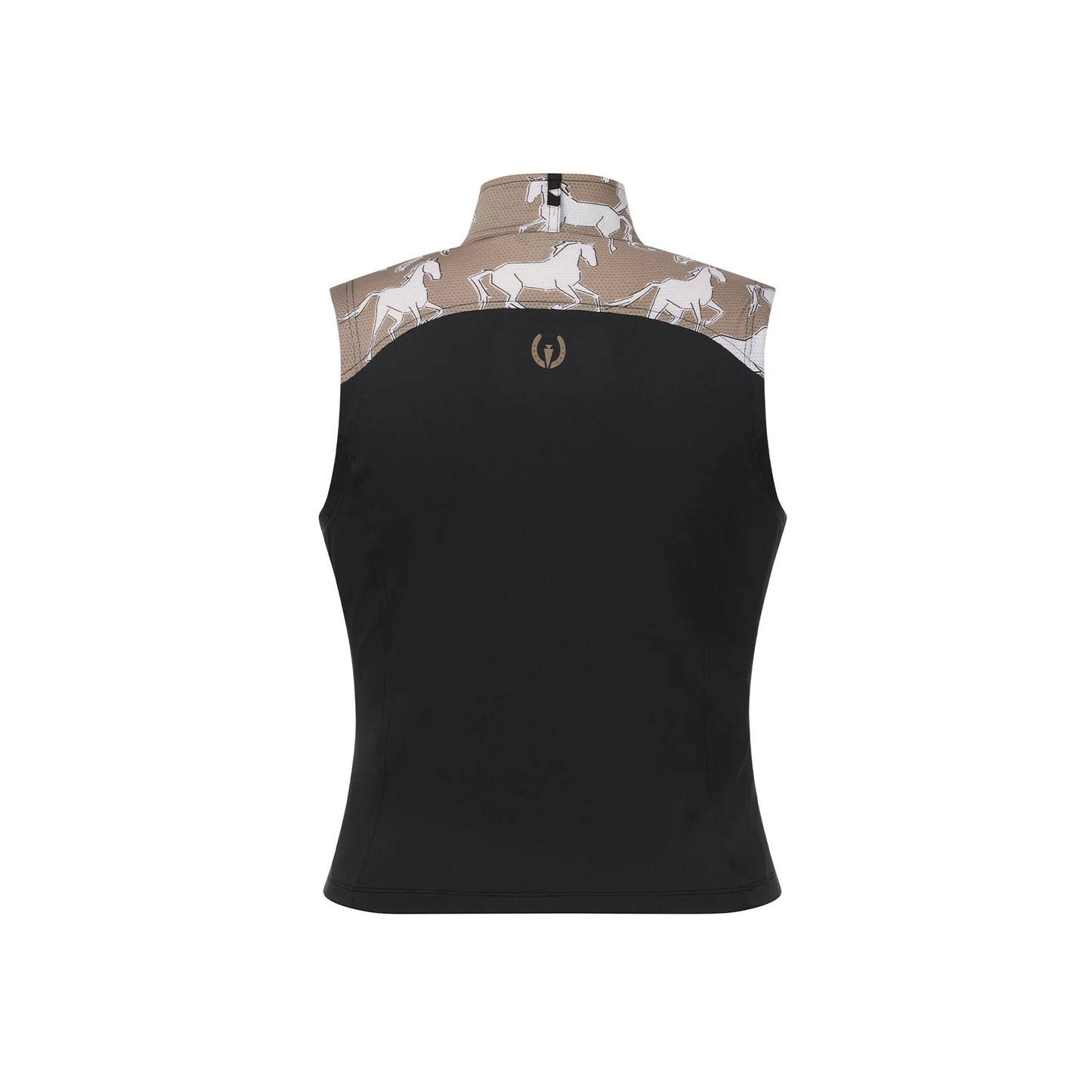 Print Mix Sleeveless Riding Top