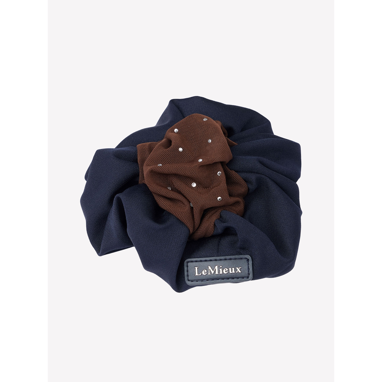 Scrunchie w/ Crystal Hair Net