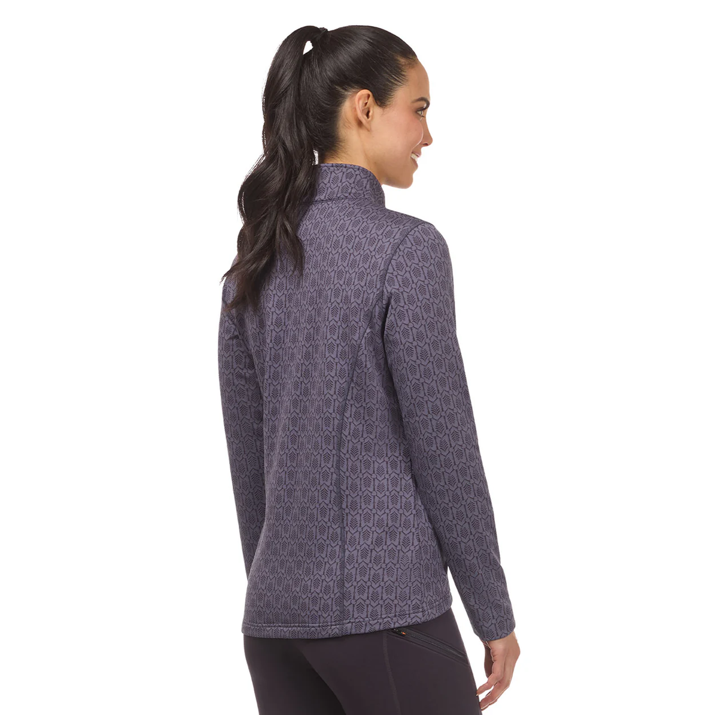 Snaffle Links Fleece Half Zip Top