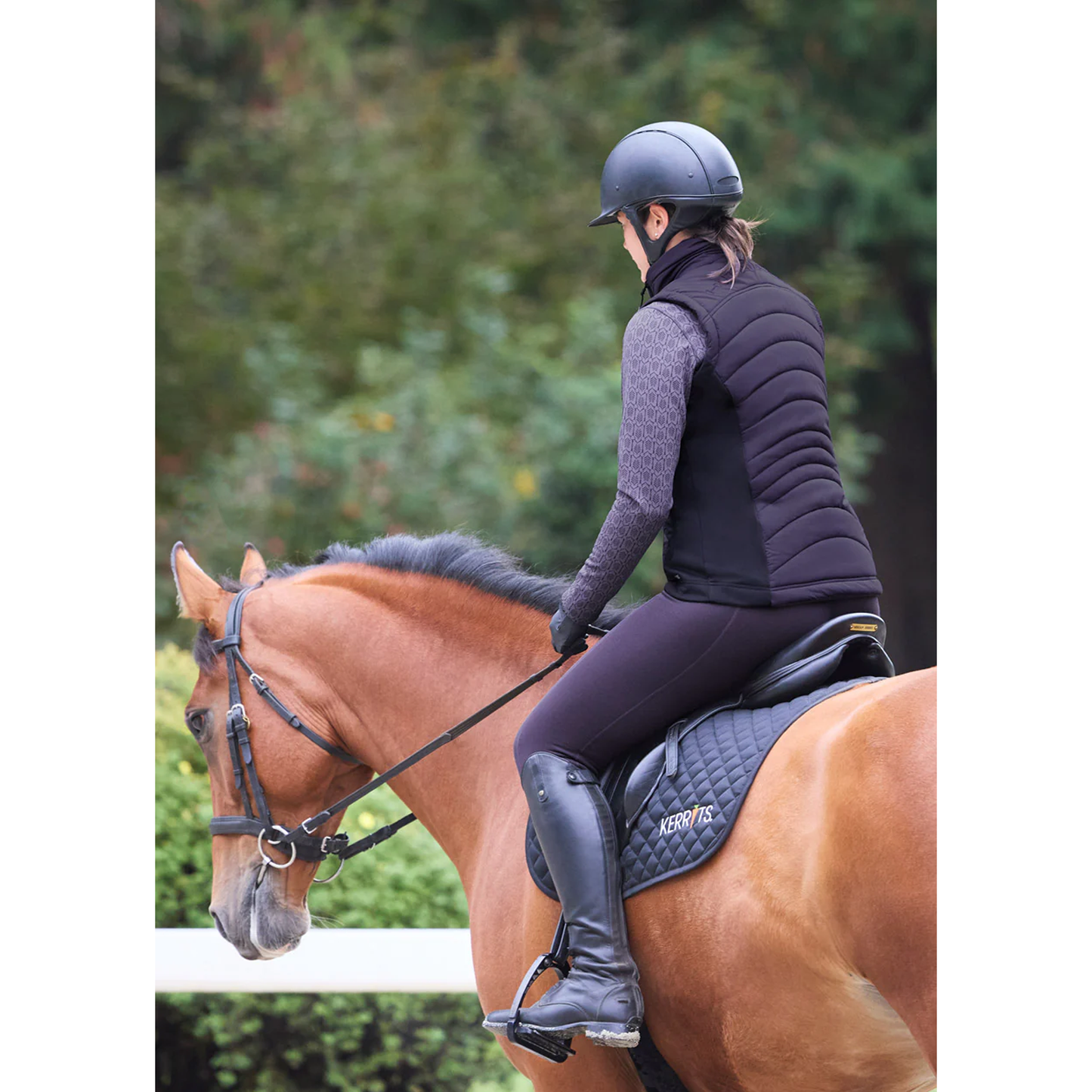 Snaffle Links Fleece Half Zip Top