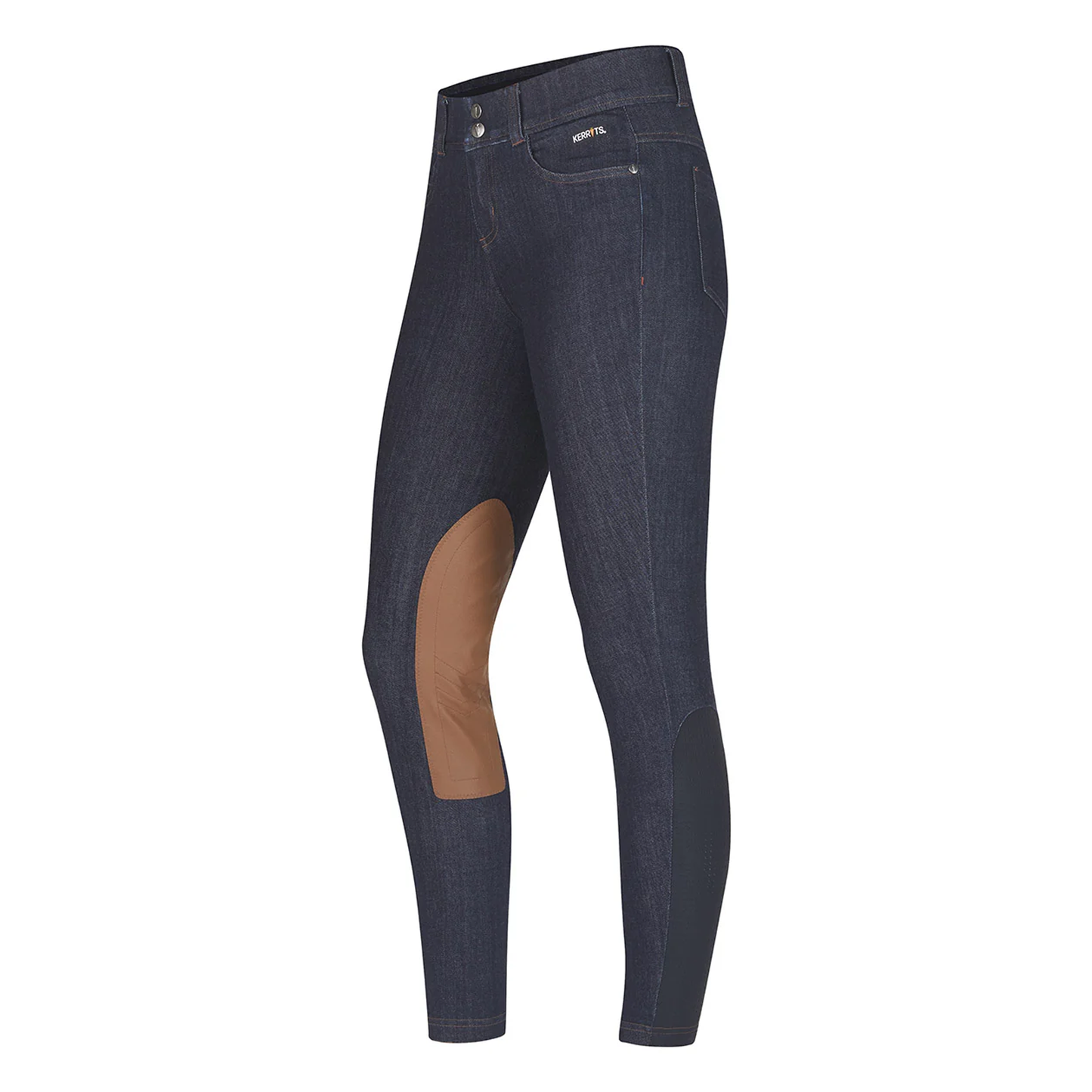 Stretch Denim Knee Patch Riding Breech
