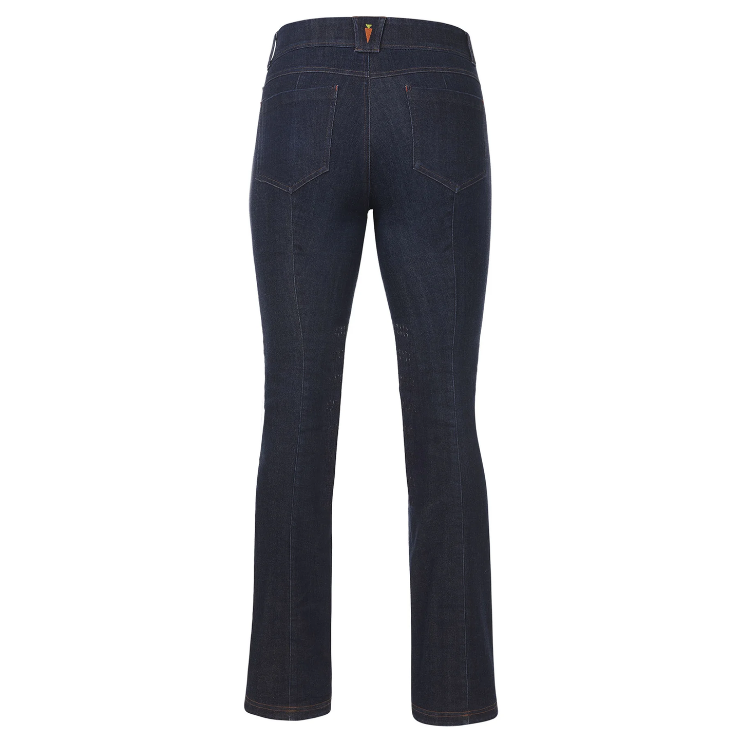 Stretch Denim Tall Silicone Knee Patch Bootcut Riding Pant