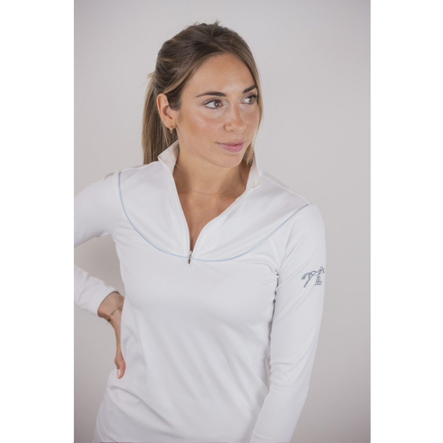 Toscane Long Sleeve Show Polo Shirt
