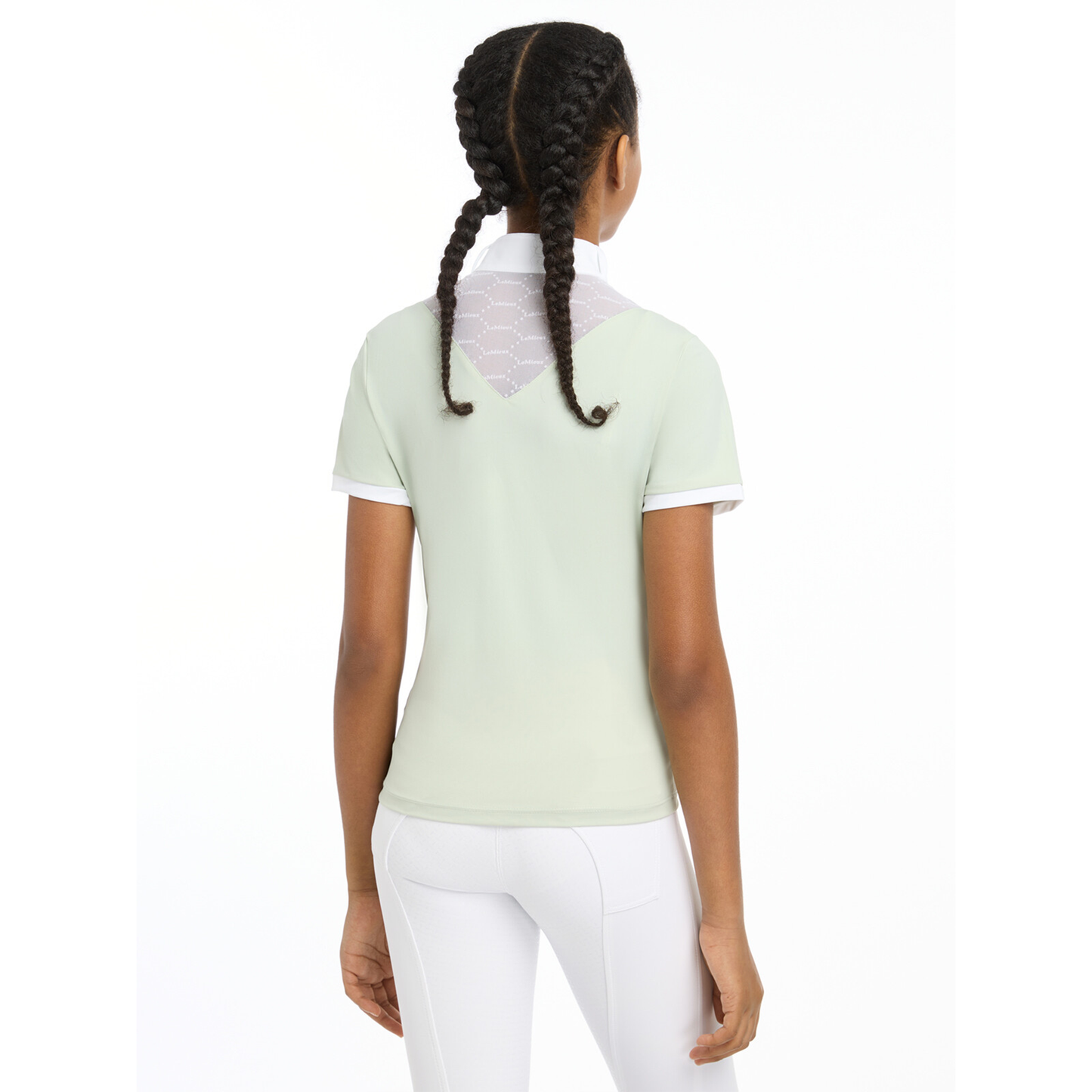 Young Rider Eva Short Sleeve Show Shirt