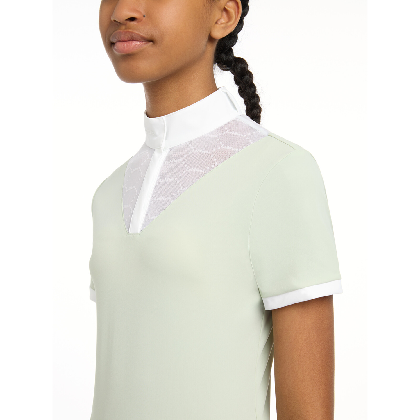 Young Rider Eva Short Sleeve Show Shirt