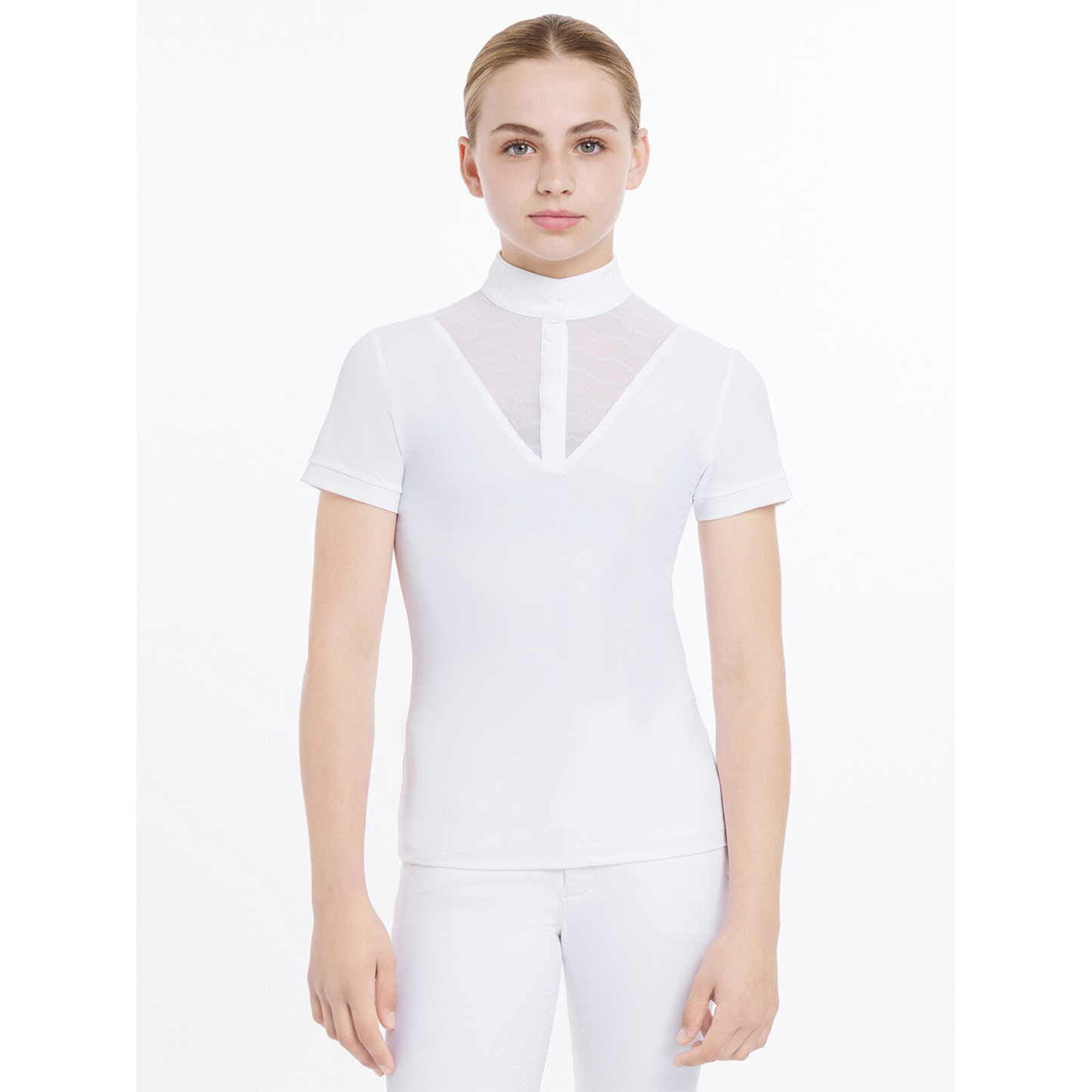 Young Rider Eva Short Sleeve Show Shirt
