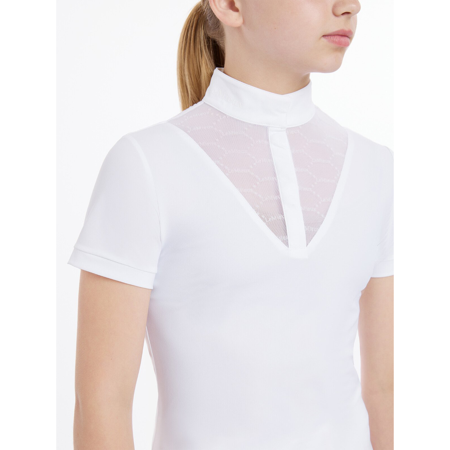 Young Rider Eva Short Sleeve Show Shirt