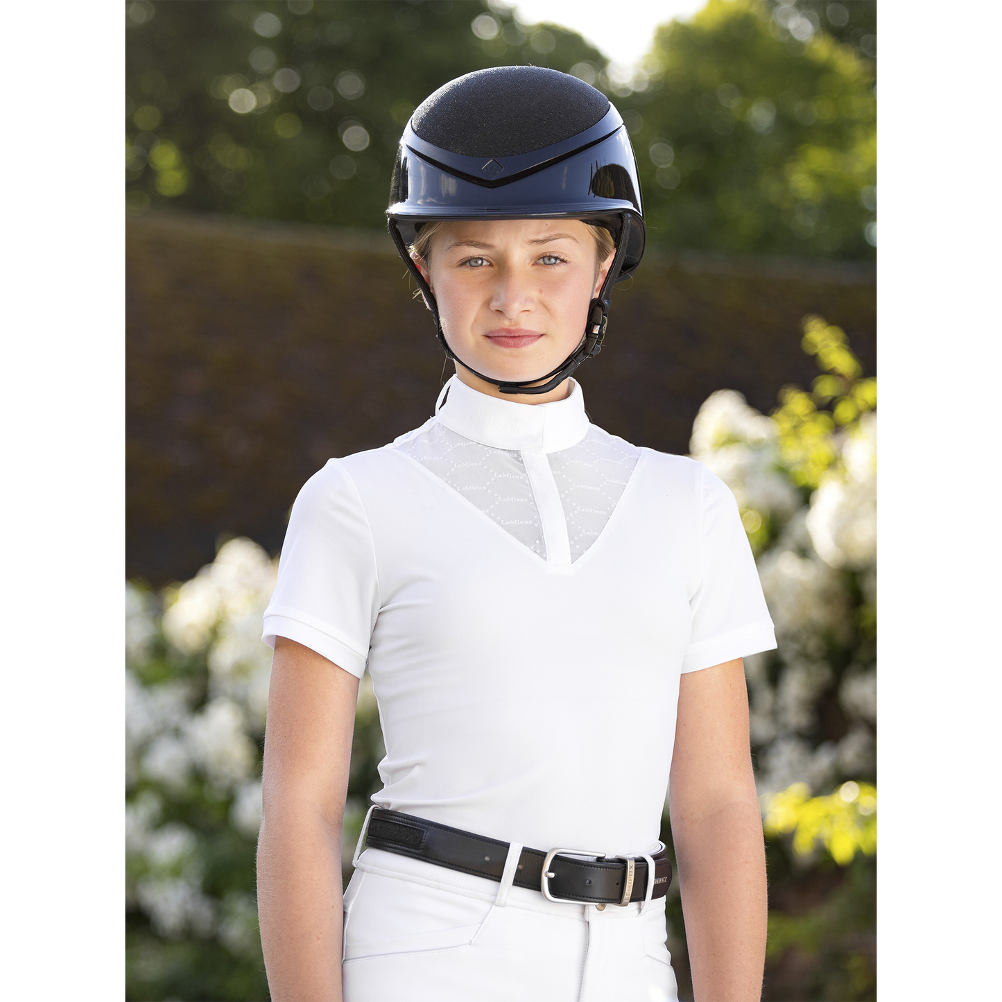 Young Rider Eva Short Sleeve Show Shirt