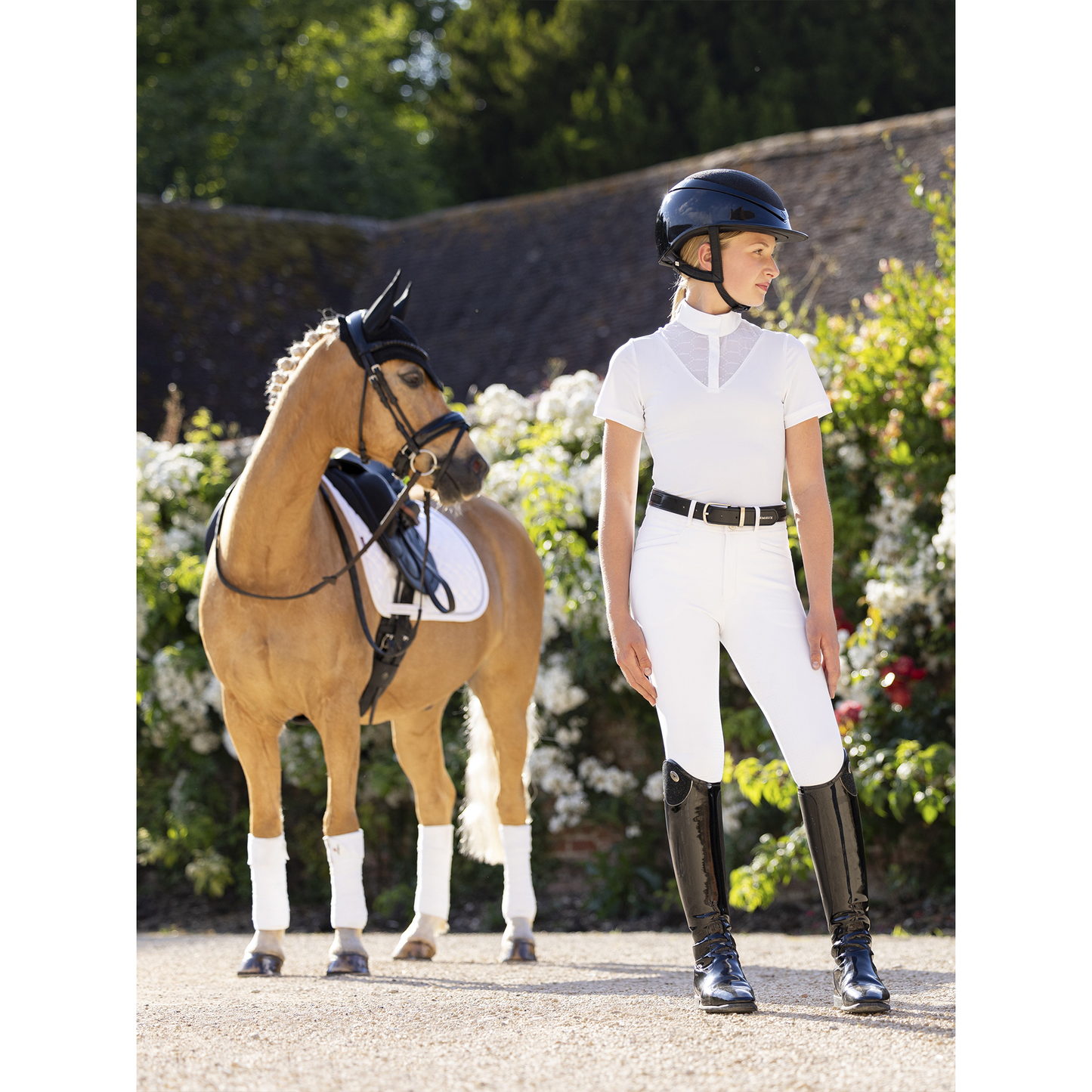 Young Rider Eva Short Sleeve Show Shirt