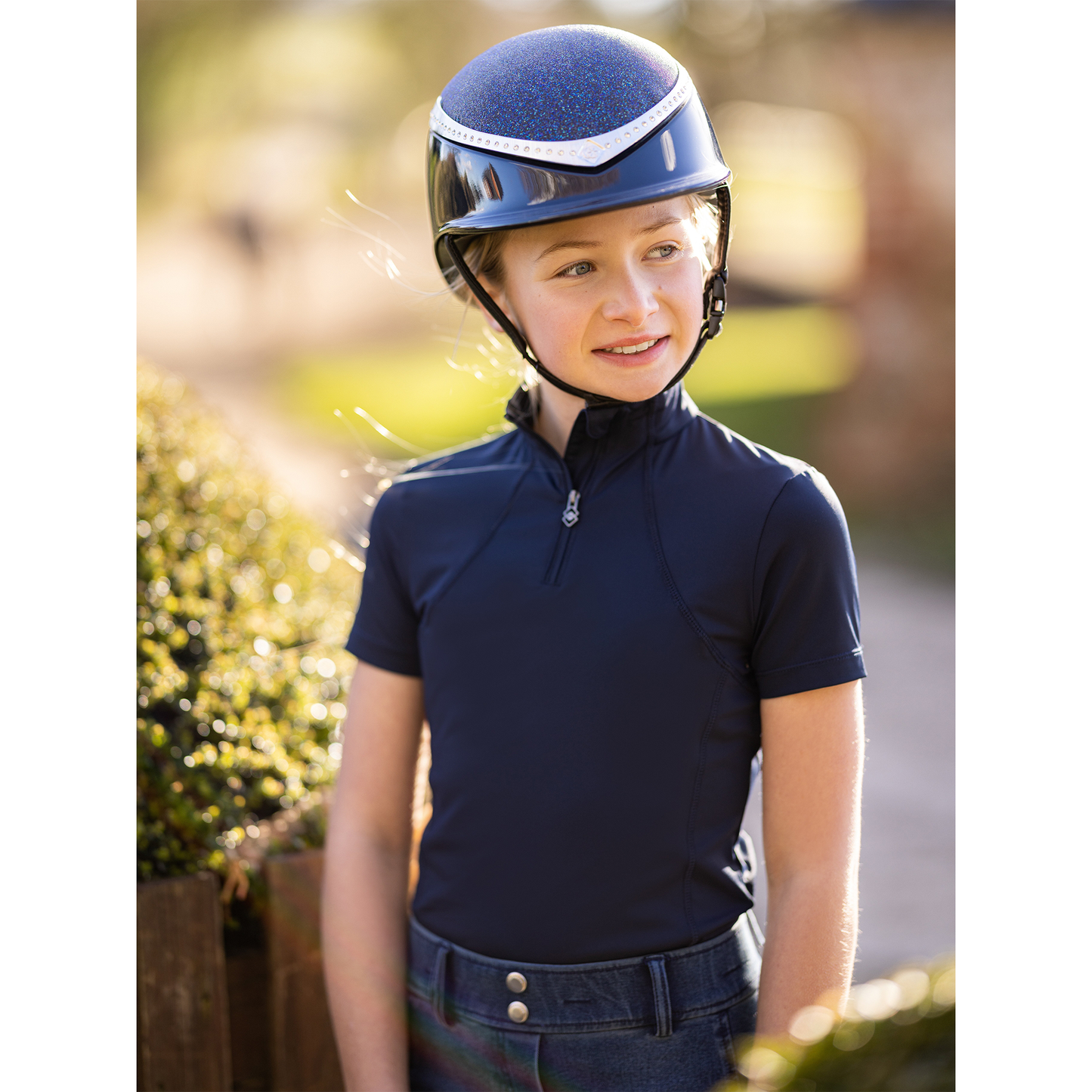 Young Rider Short Sleeve Base Layer