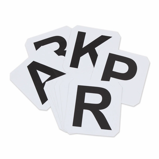 Adhesive Letters