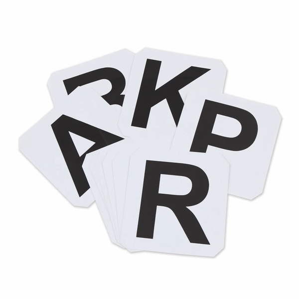 Adhesive Letters