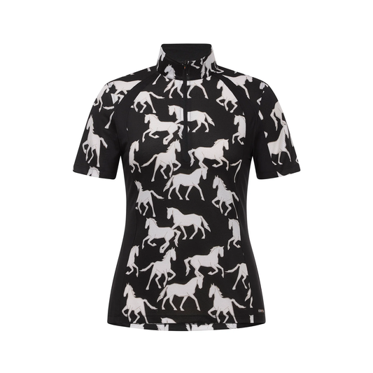 Balance Ice Fil Short Sleeve Riding Shirt