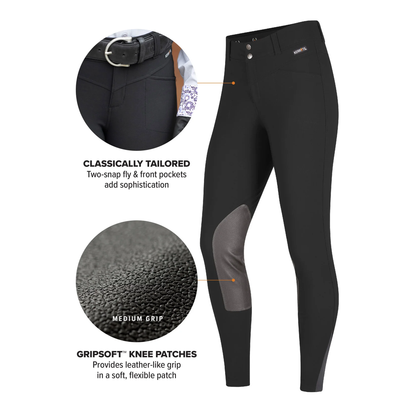 Crossover Petite II Knee Patch Riding Breech