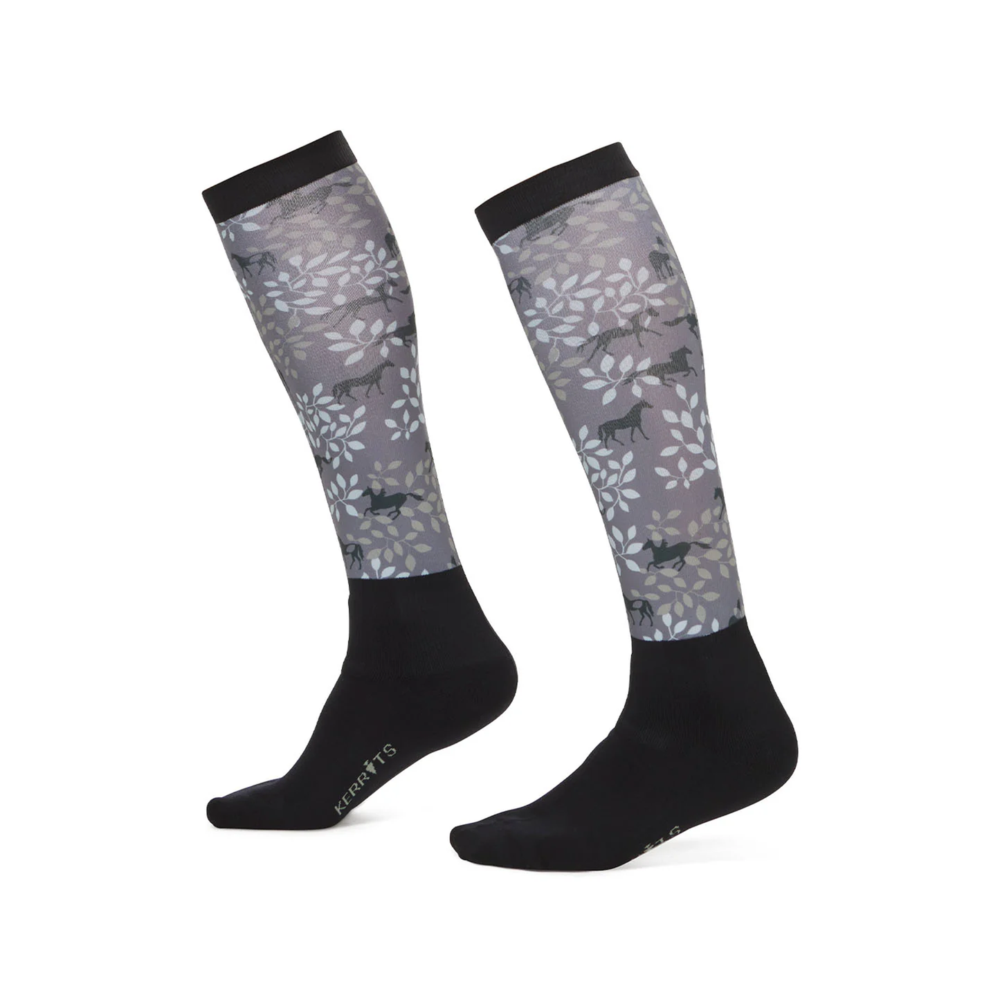 Dual Print Zone Equestrian Boot Socks