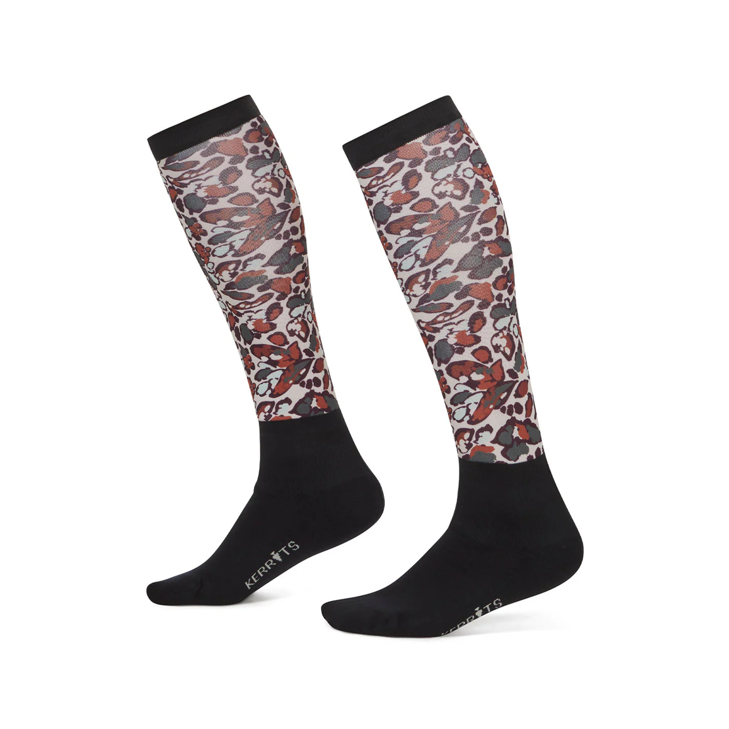 Dual Print Zone Equestrian Boot Socks