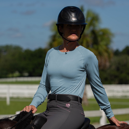 Elin Womens Seamless Long Sleeve Top