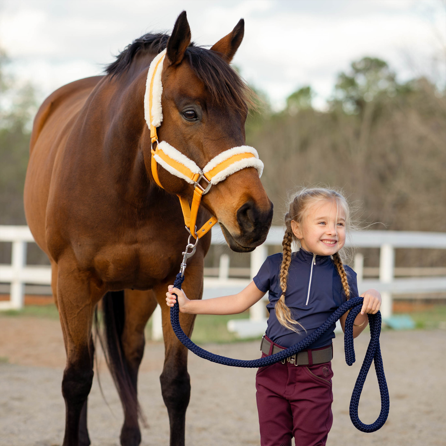 Kids Greta Silicone Knee Patch Breeches