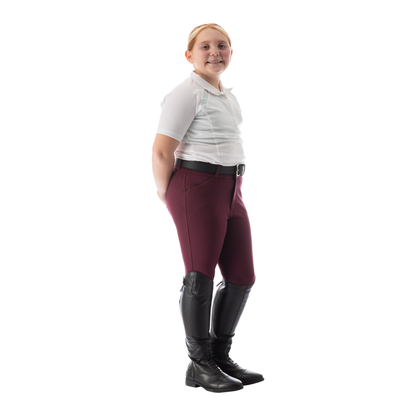 Kids Greta Silicone Knee Patch Breeches
