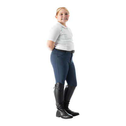 Kids Greta Silicone Knee Patch Breeches
