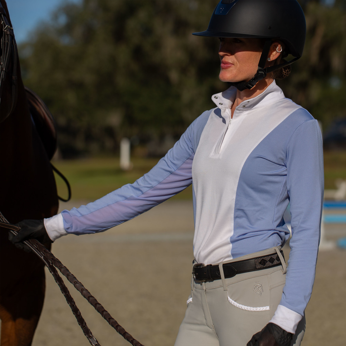 Martha Womens Long Sleeved Show Shirt