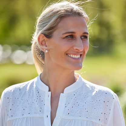 Hollyhocks & Horseshoes Blouse