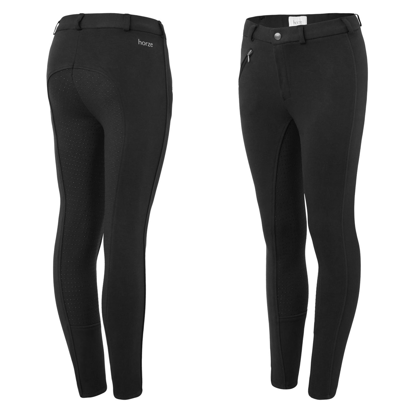 Kids Horze Active Silicone Full Seat Breeches