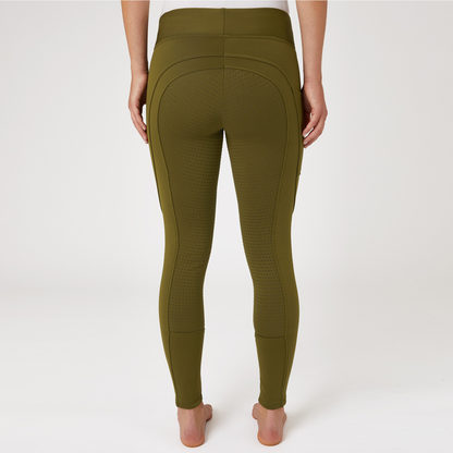 Horze Active Winter Silicone Full Seat Tights w/ Phone Pockets