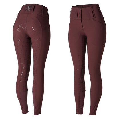 Horze Desiree Silicone Full Seat Breeches w/ Belt Loops