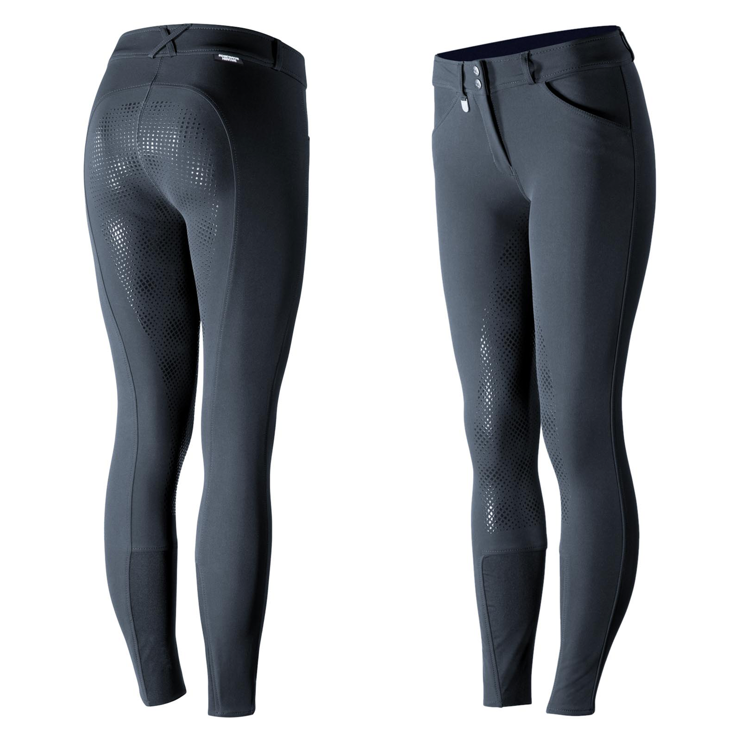 Kids Horze Grand Prix Silicone Full Seat Breeches