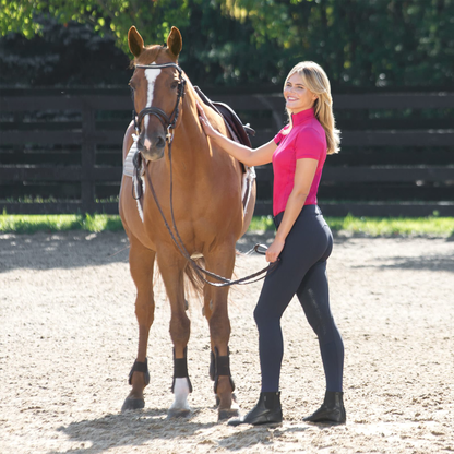 Horze Grand Prix Silicone Knee Patch Breeches