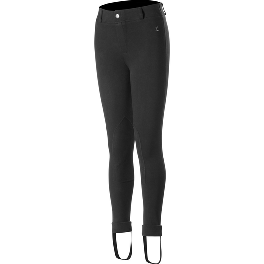 Kids Horze Nora Pull On Knee Patch Jodhpur Breeches
