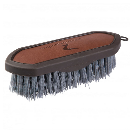 Horze Maddox PU Leather Handle Dandy Brush
