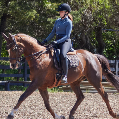In a Snap Long Sleeve Equestrian Clinic Shirt