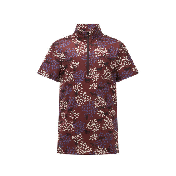 Kids Breeze Ice Fil Short Sleeve Riding Shirt