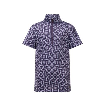 Kids Breeze Ice Fil Short Sleeve Riding Shirt