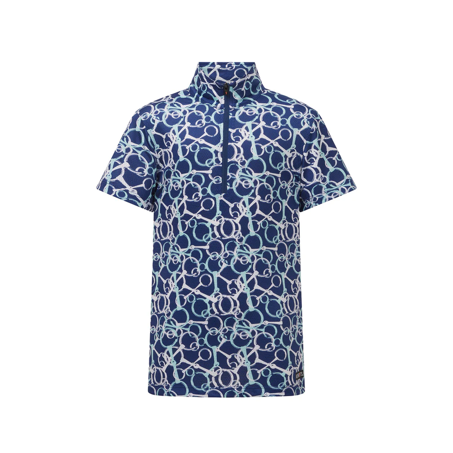 Kids Breeze Ice Fil Short Sleeve Riding Shirt